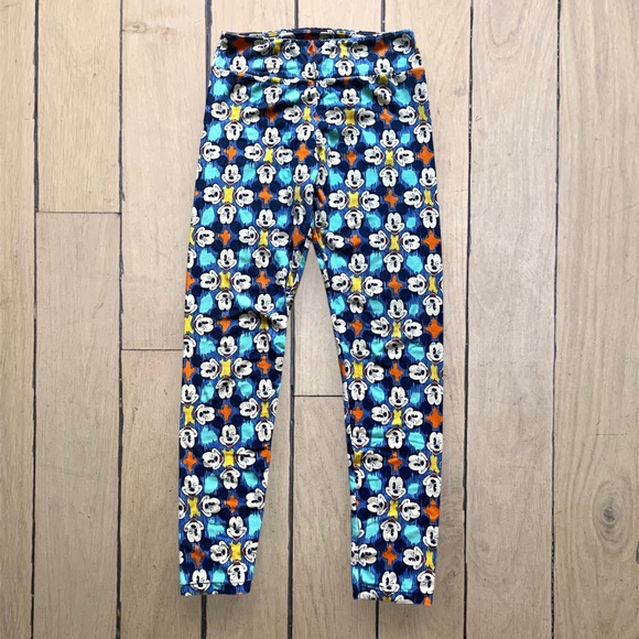 LuLaRoe x Disney Mickey Mouse Leggings - Picture 1 of 3